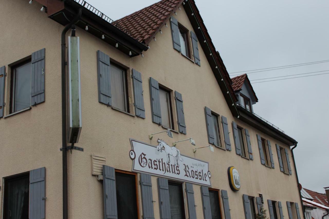 Gasthof Roessle Ochsenwang Bissingen an der Teck Экстерьер фото